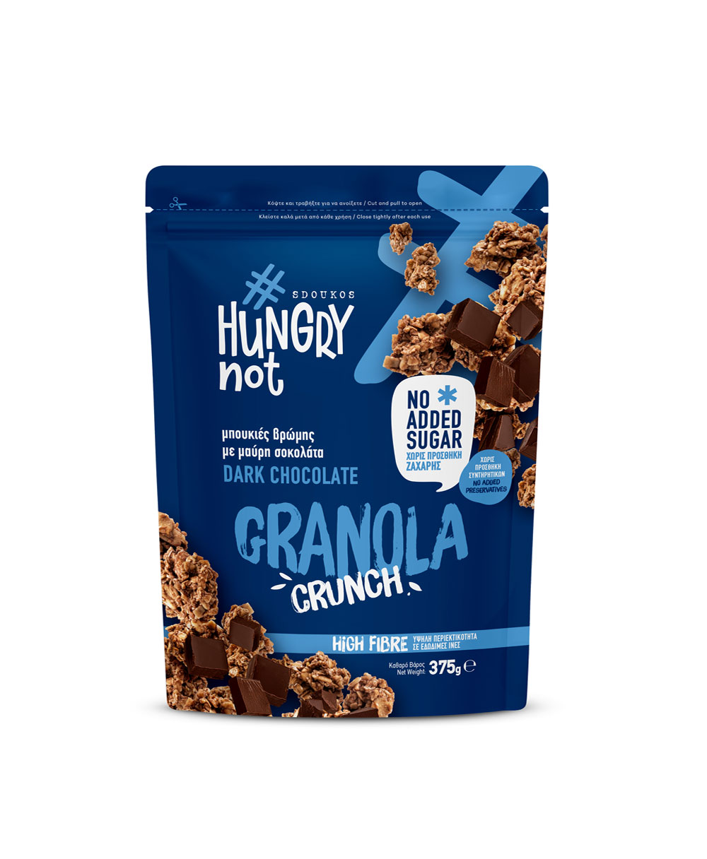 HUNGRY NOT GRANOLA with Dark Chocolate