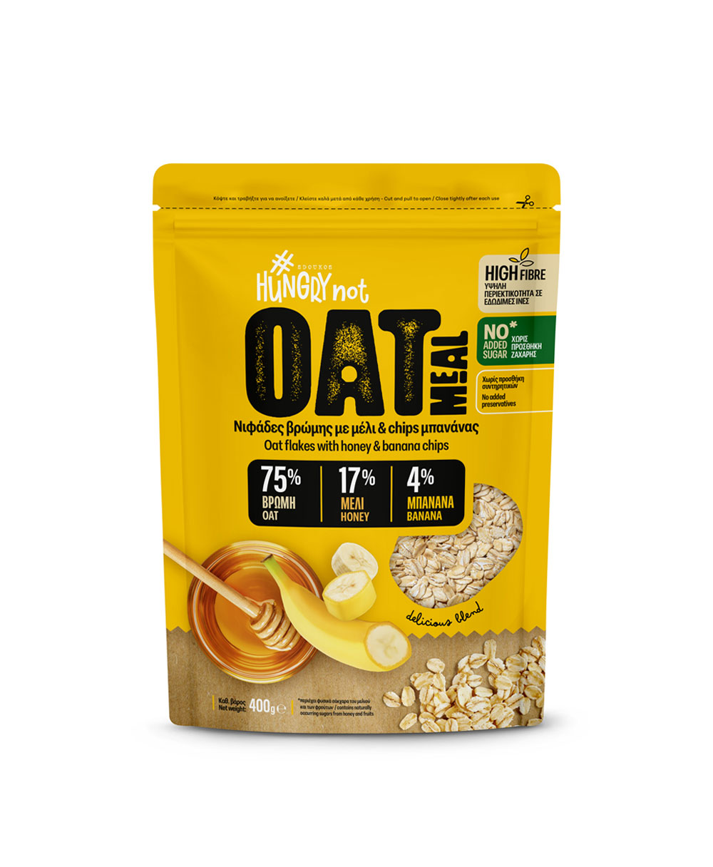 HUNGRY NOT OAT MEAL with Honey & Banana