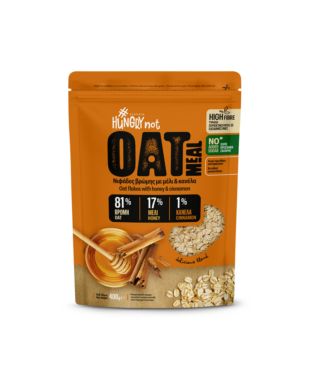 HUNGRY NOT OAT MEAL with Honey & Cinnamon